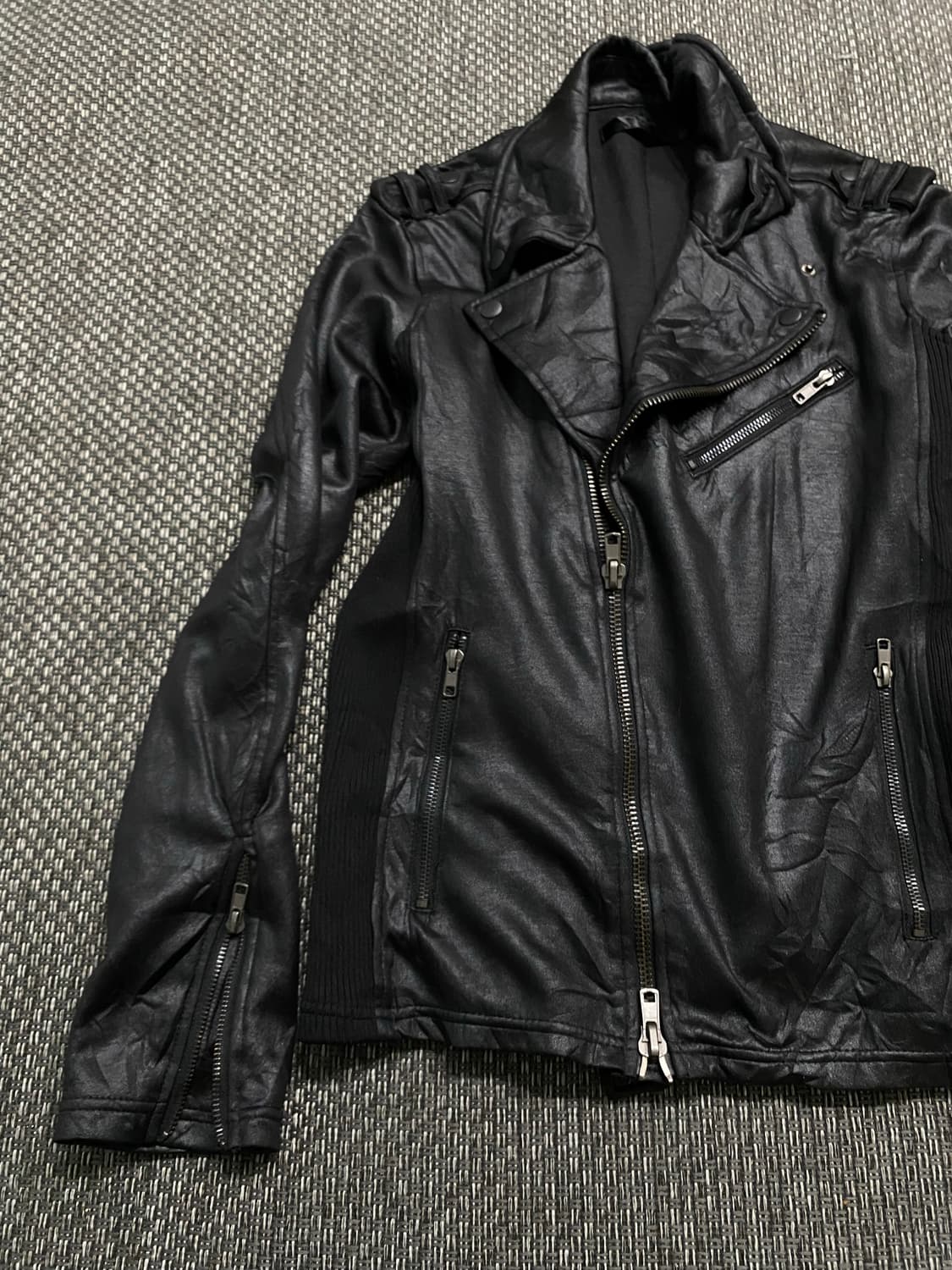 [Roshell]Vkei Mood Black Rider Jacket 상품이미지2