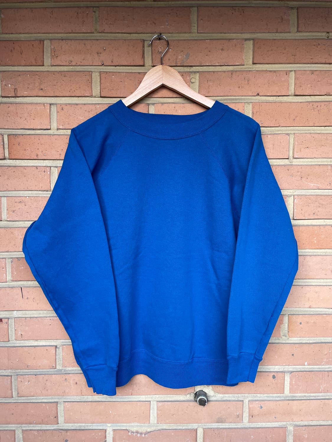 [L] 90s Hanes USA 헤인즈 블랭크 스웻셔츠 크루넥 상품이미지1