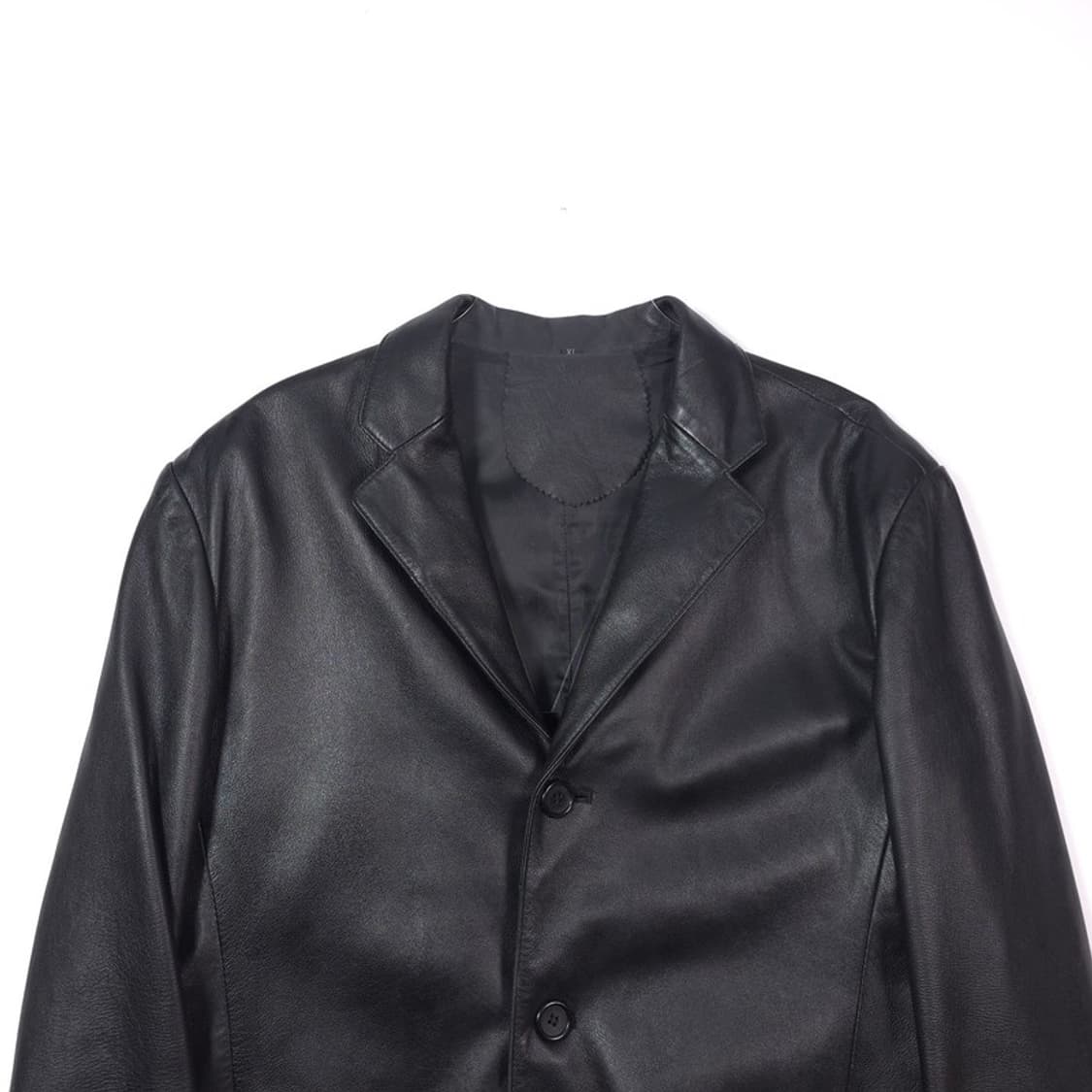 미니멀 무드 양가죽 3버튼 블레이저 자켓 상품이미지3