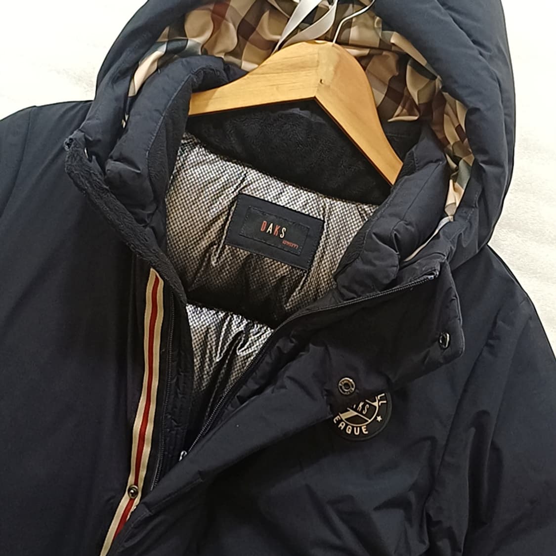 닥스 남아 구스 다운 후드 롱 패딩 아동 150 빵빵 겨울 사랑봉봉 상품이미지4