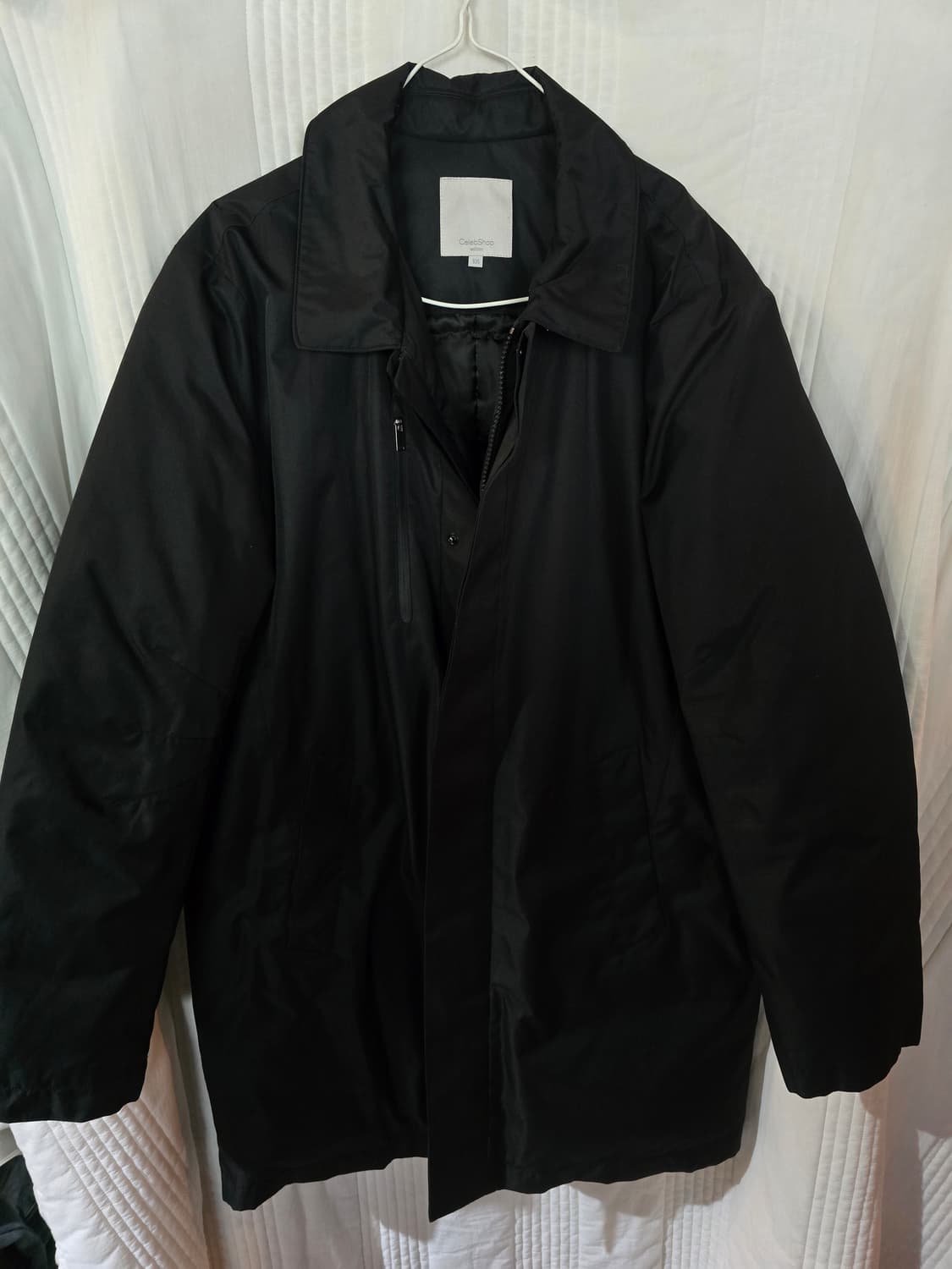 CelebShop 블랙 남성 패딩 코트 상품이미지2