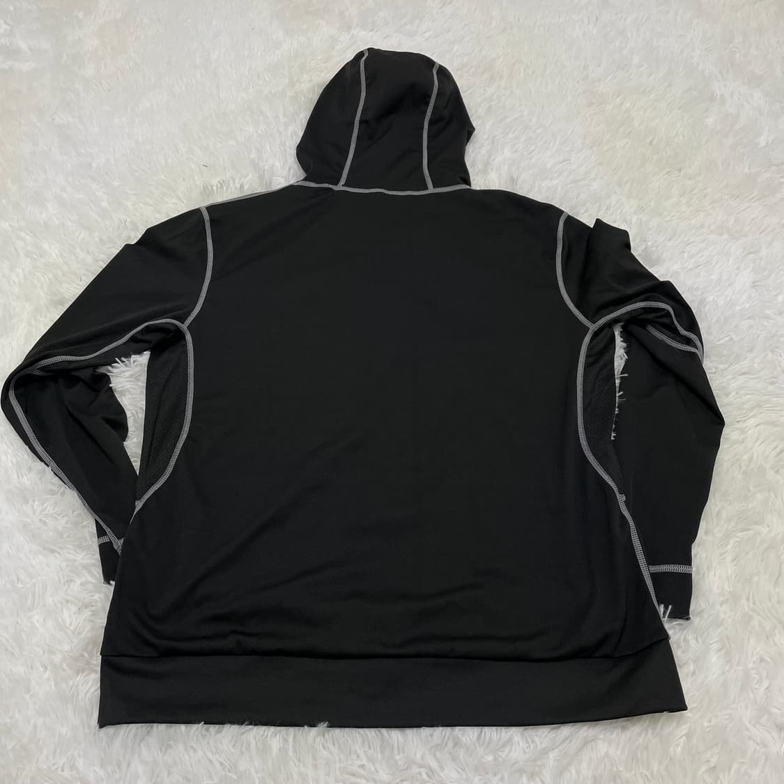 빈티지 러닝 블랙 기능 후드 집업 869 y2k 스트릿 모리 갸루 일본빈 상품이미지2