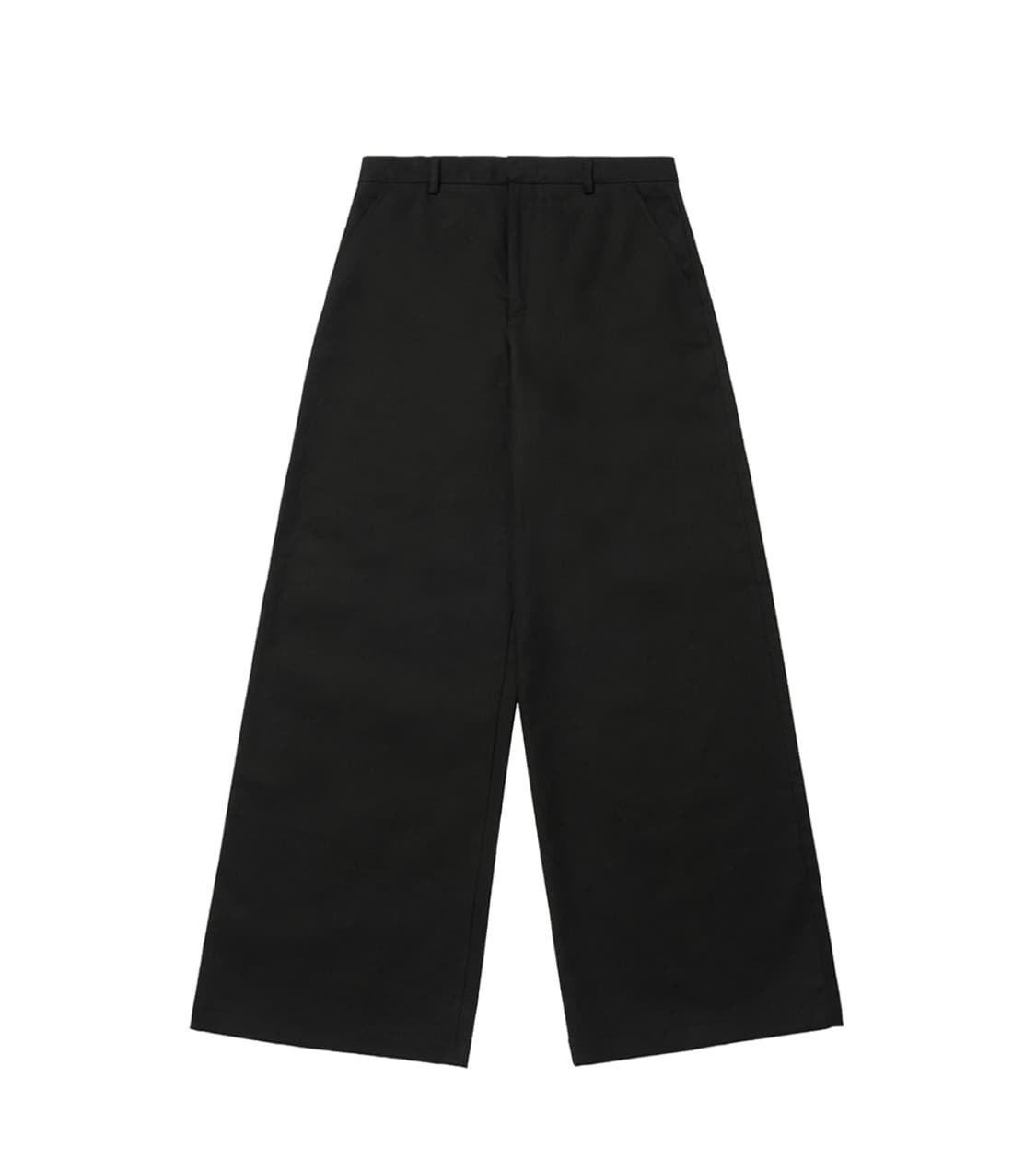 오피쉬 Oafish Creation 스티치 와이드 치노 블랙 팬츠 상품이미지4