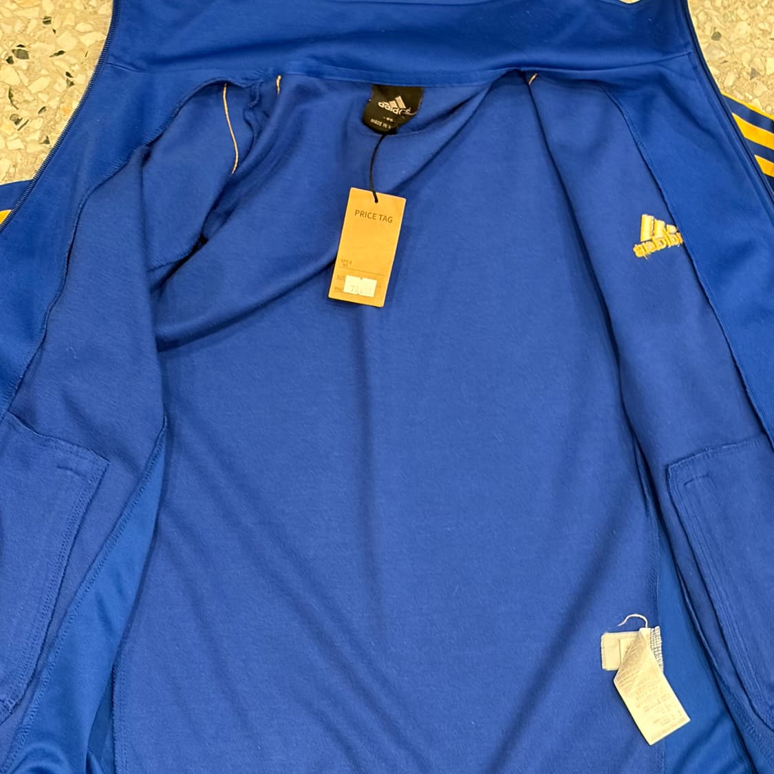 adidas 아디다스 스포츠 져지 (블루&옐로우) 상품이미지8