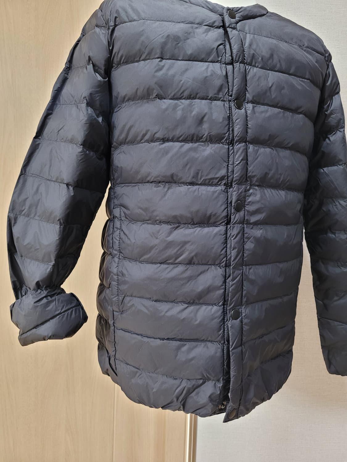 남자 소로나 sorona 경량패딩 100 블랙 상품이미지3