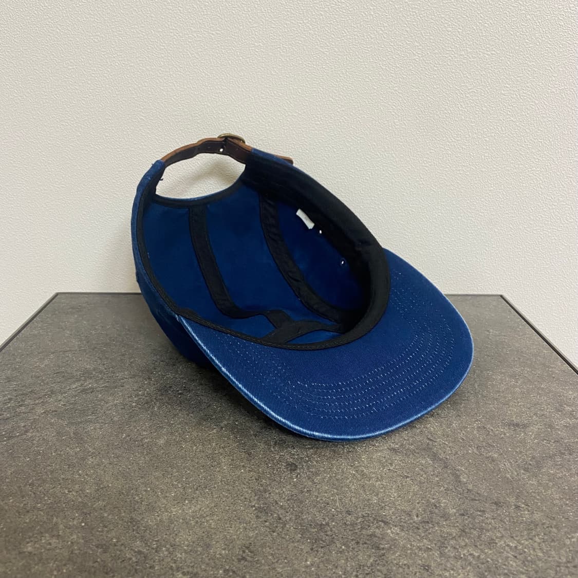 (OS) 슈프림 박스로고 캠프캡 모자 워시드 치노 인디고 상품이미지7