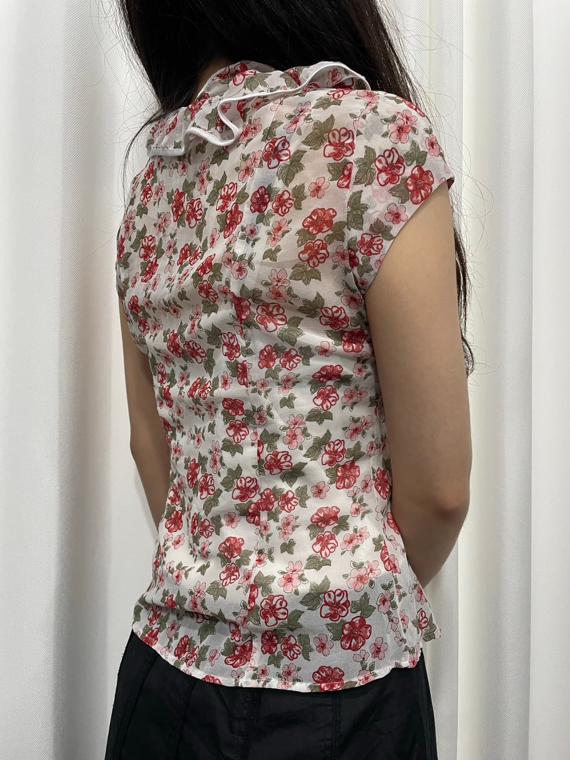 naracamicie design blouse 상품이미지3