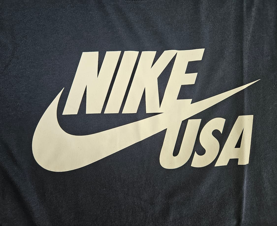 [해외M] 나이키 팀USA 로고 티셔츠 네이비 새제품 터키생산 상품이미지8