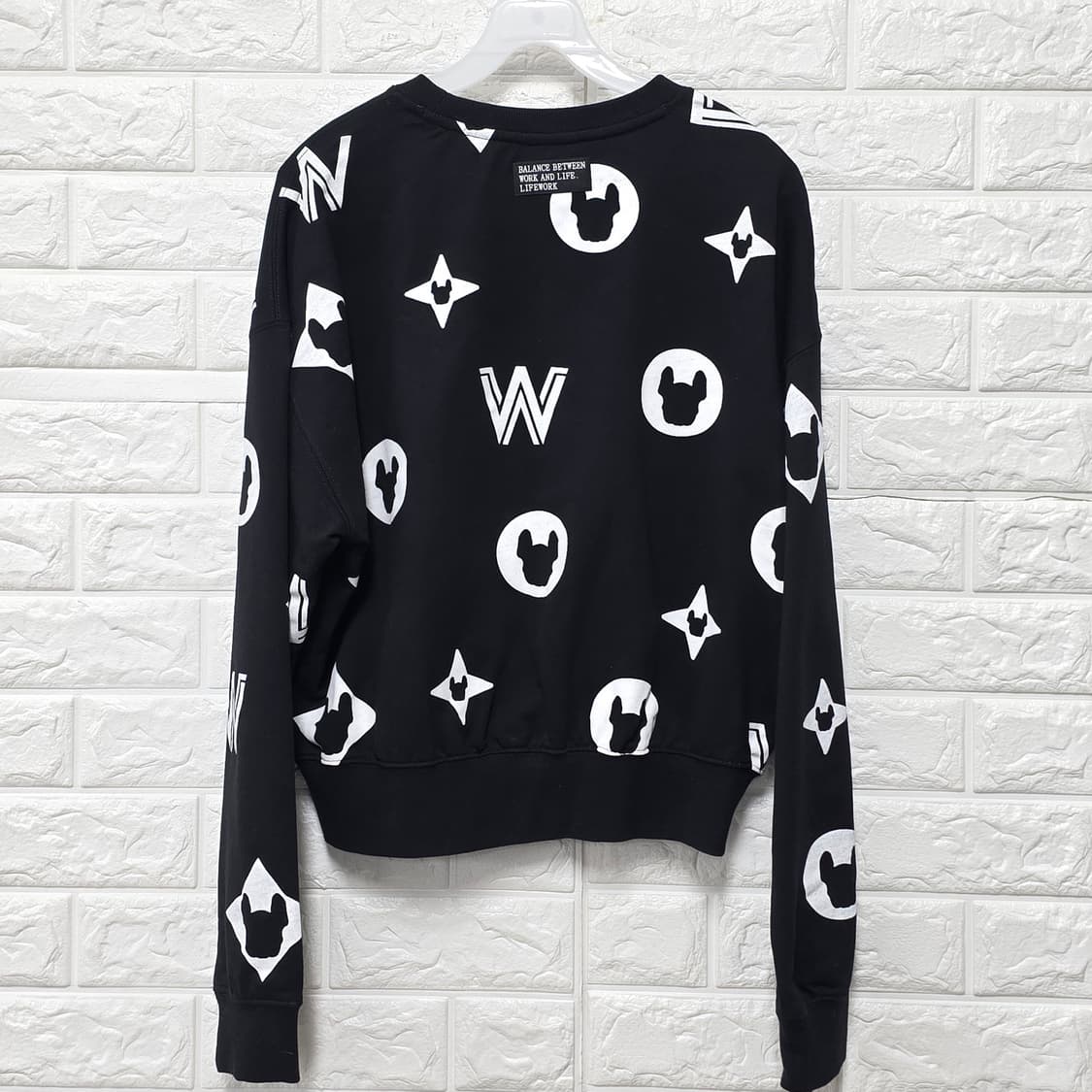 택포) 라이프워크 블랙 패턴 트레이닝 세트 Free 새상품 상품이미지4