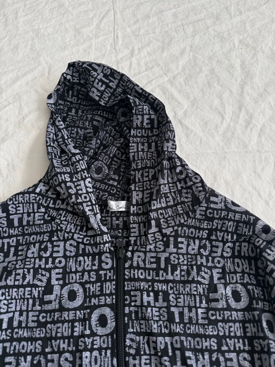 펑크 락시크 가오리핏 후드집업 상품이미지3