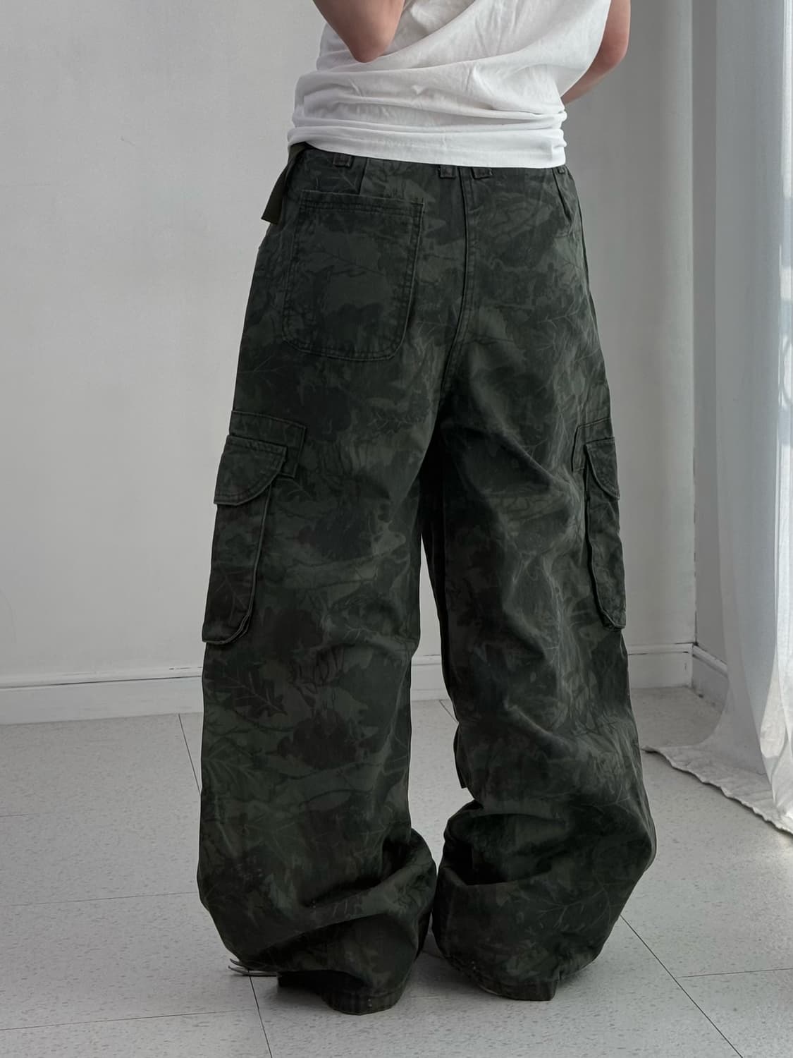 빈티지 카키 트리 카고팬츠 상품이미지4