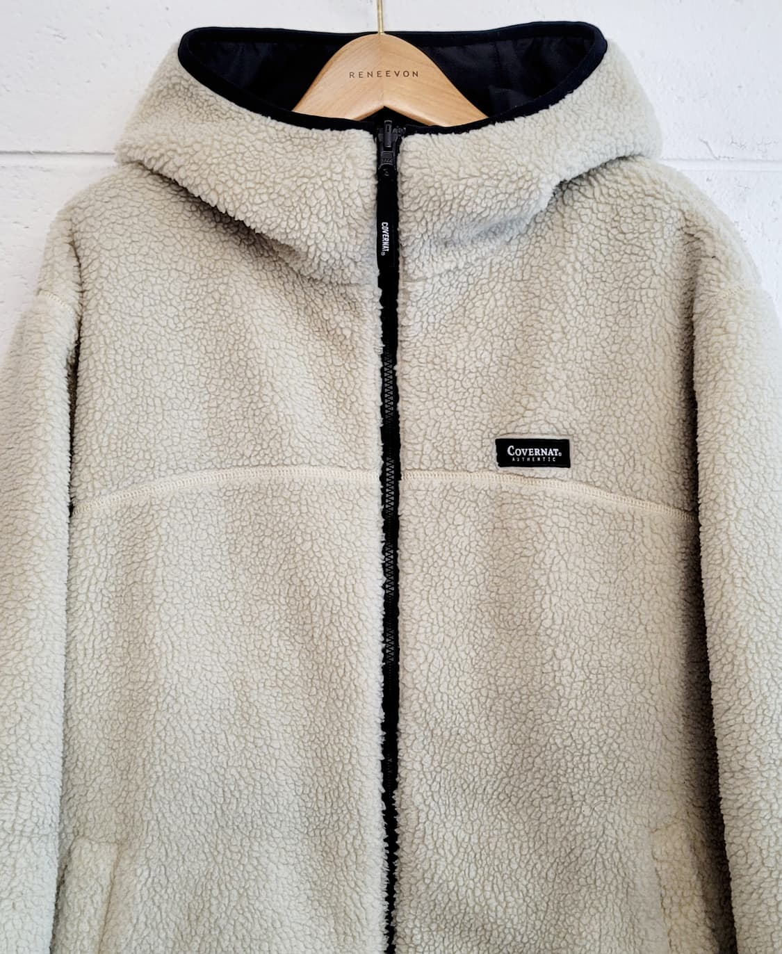 커버낫(COVERNAT) 리버시블(양면) 후드집업자켓(점퍼) 판매 상품이미지8