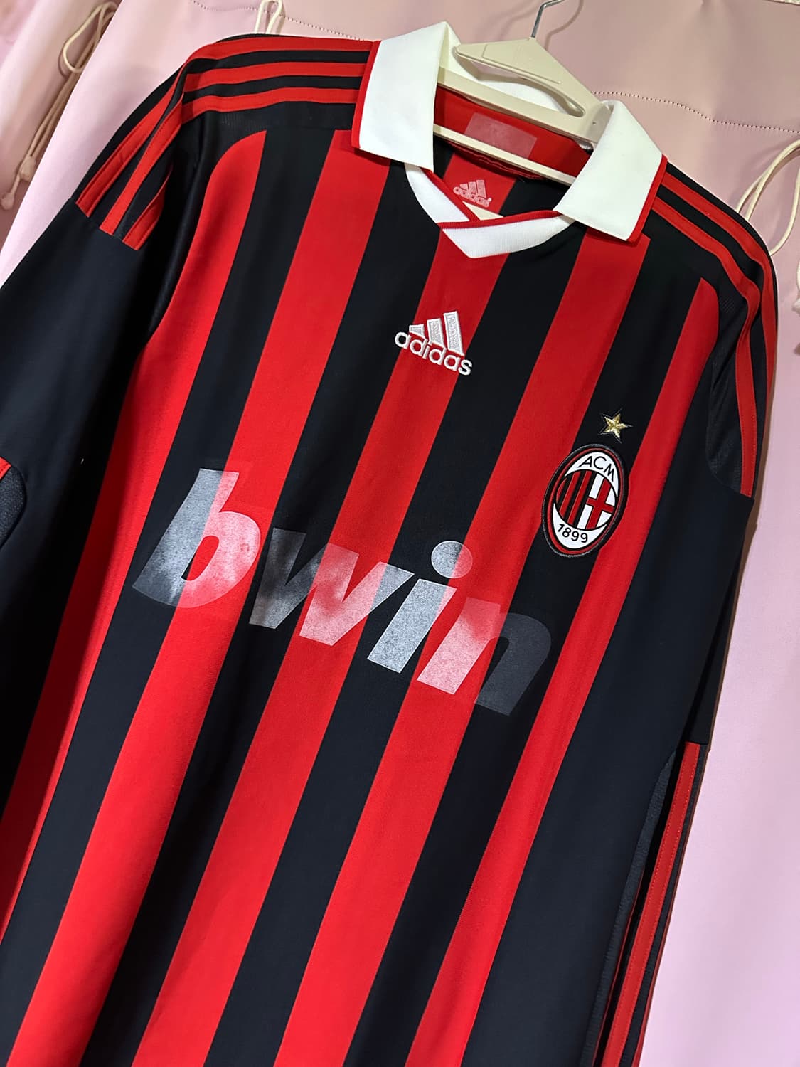 아디다스 AC밀란 긴팔 축구 유니폼 아디다스티 상품이미지2