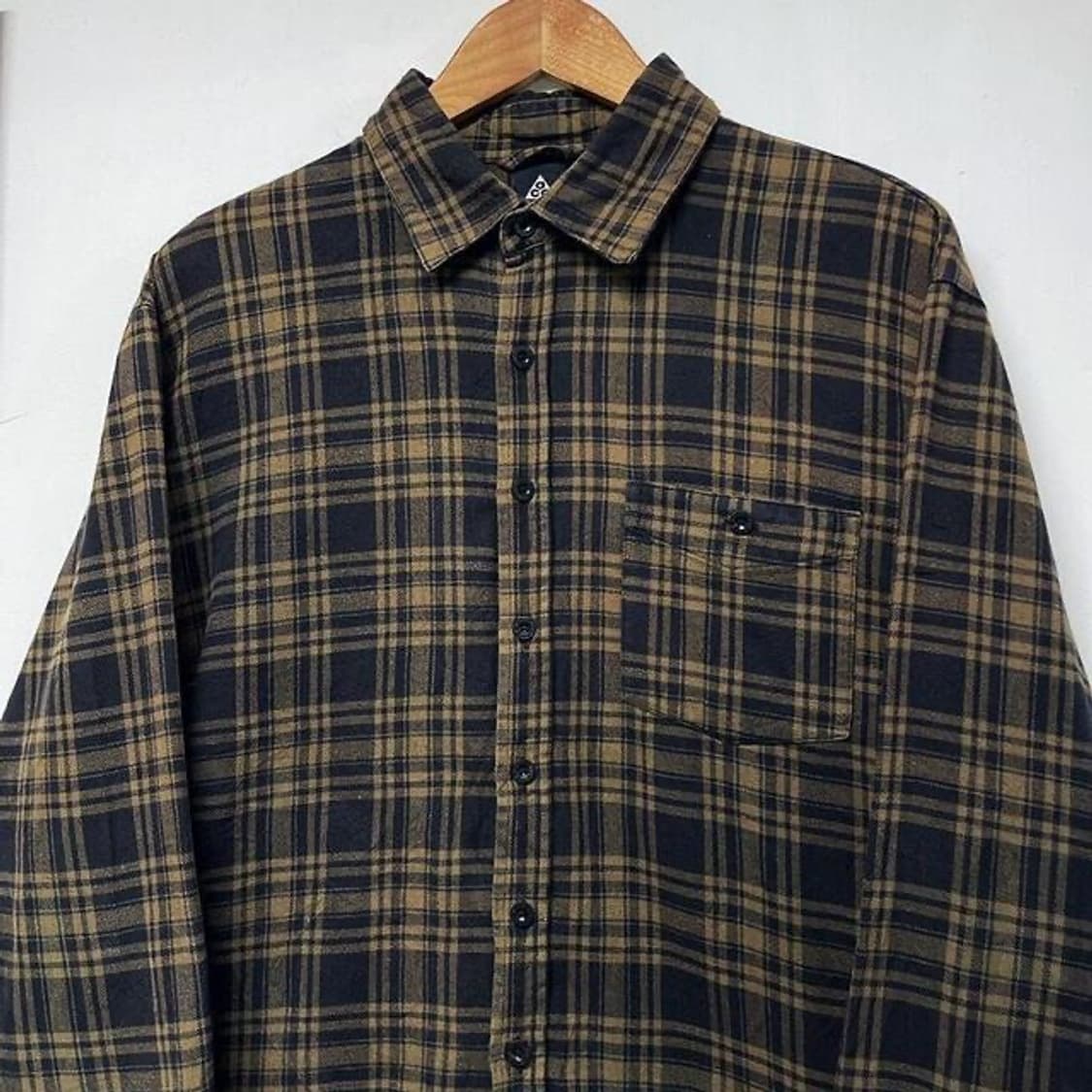 나이키 ACG 타탄 체크 플란넬 셔츠 (L)   상품이미지2