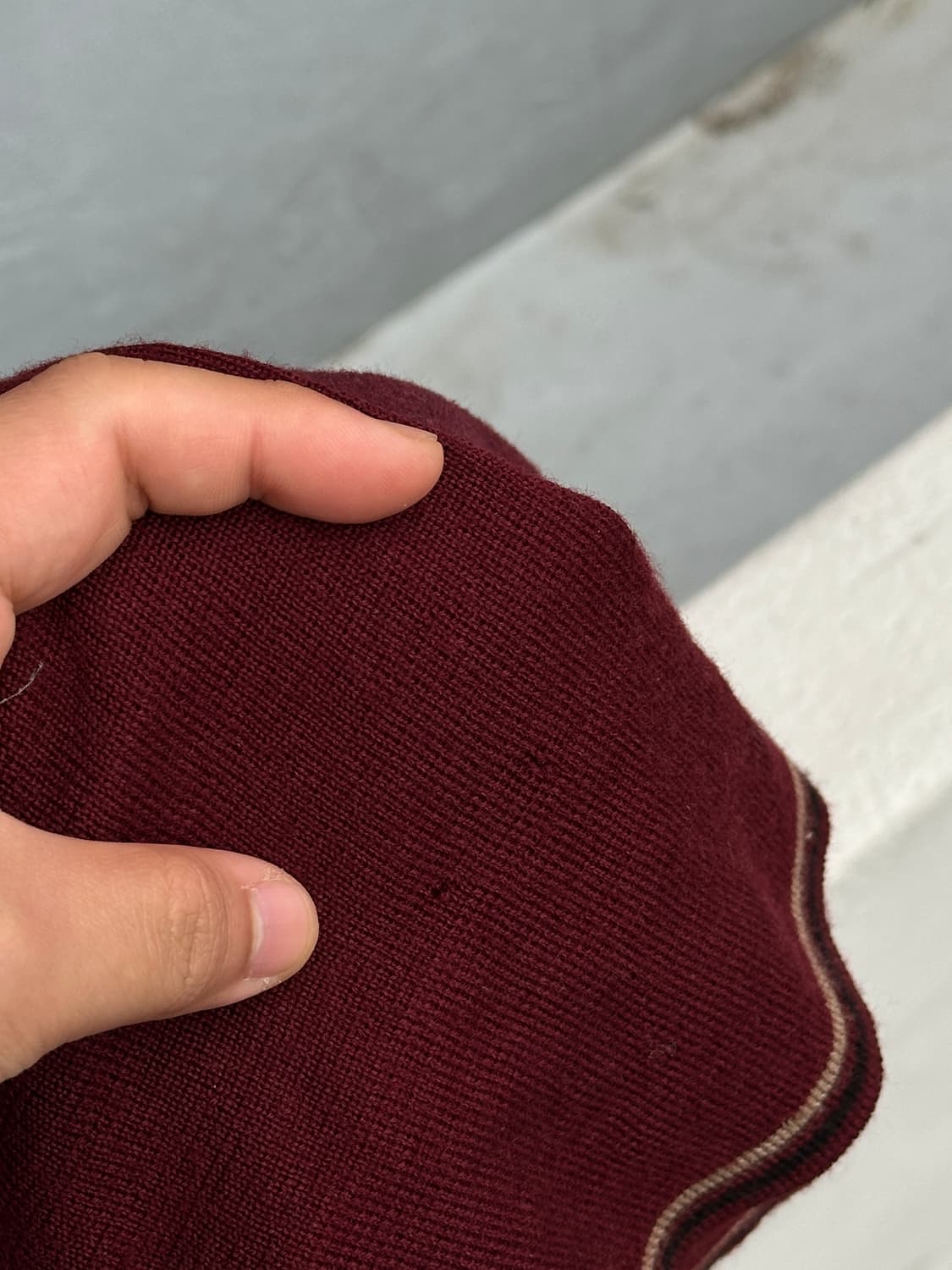 [M] 닥스 골프 워머디테일 울 볼캡 모자 상품이미지8