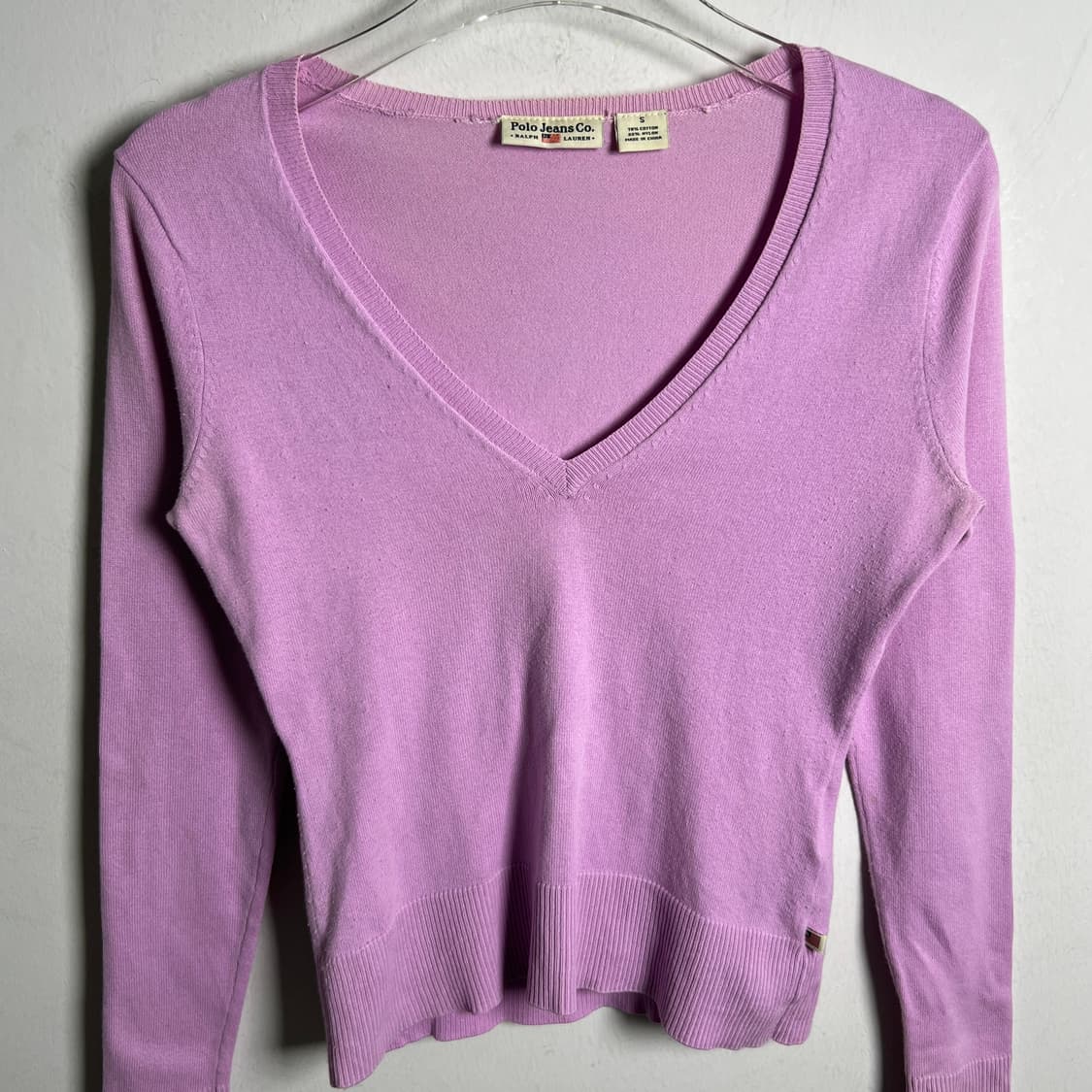 polo jeans 폴로 진스 브이넥 니트 S 상품이미지4