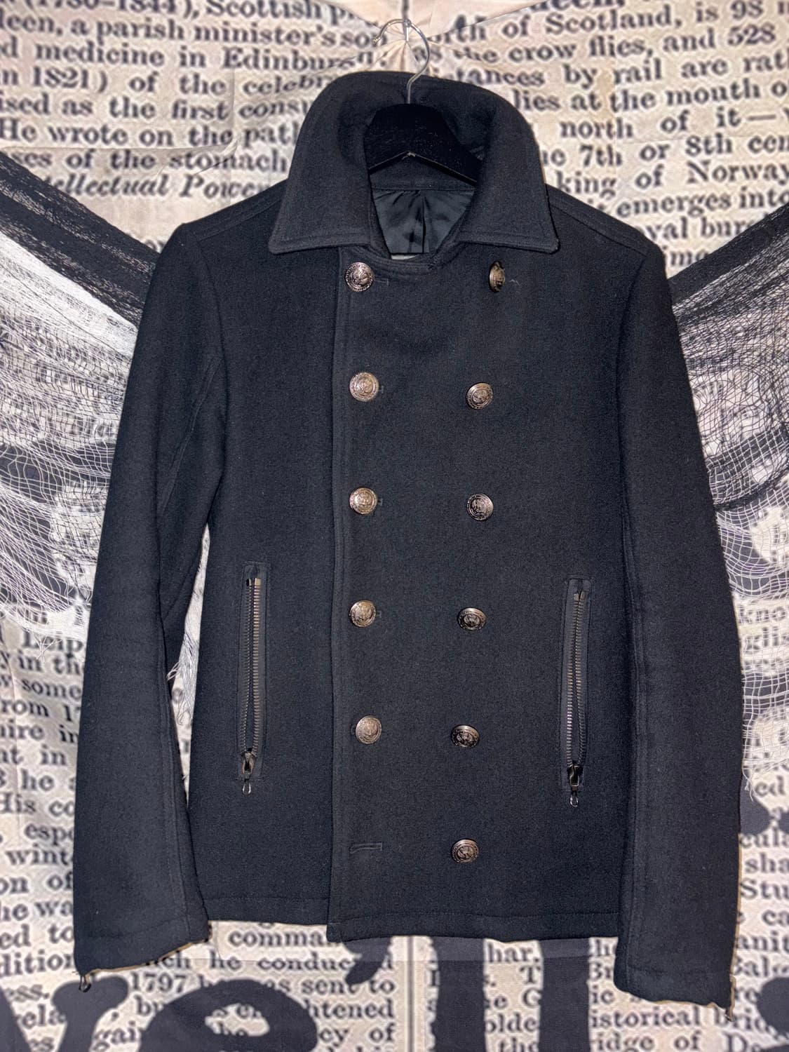 SHELLAC Double-Burtoned Napoleon Jacket 상품이미지6