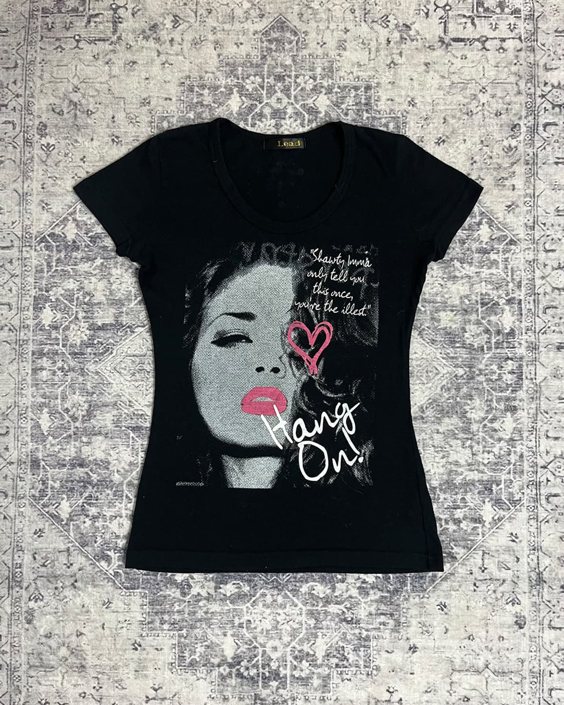 Y2K Diva Graphic Slim T-shirts 상품이미지4