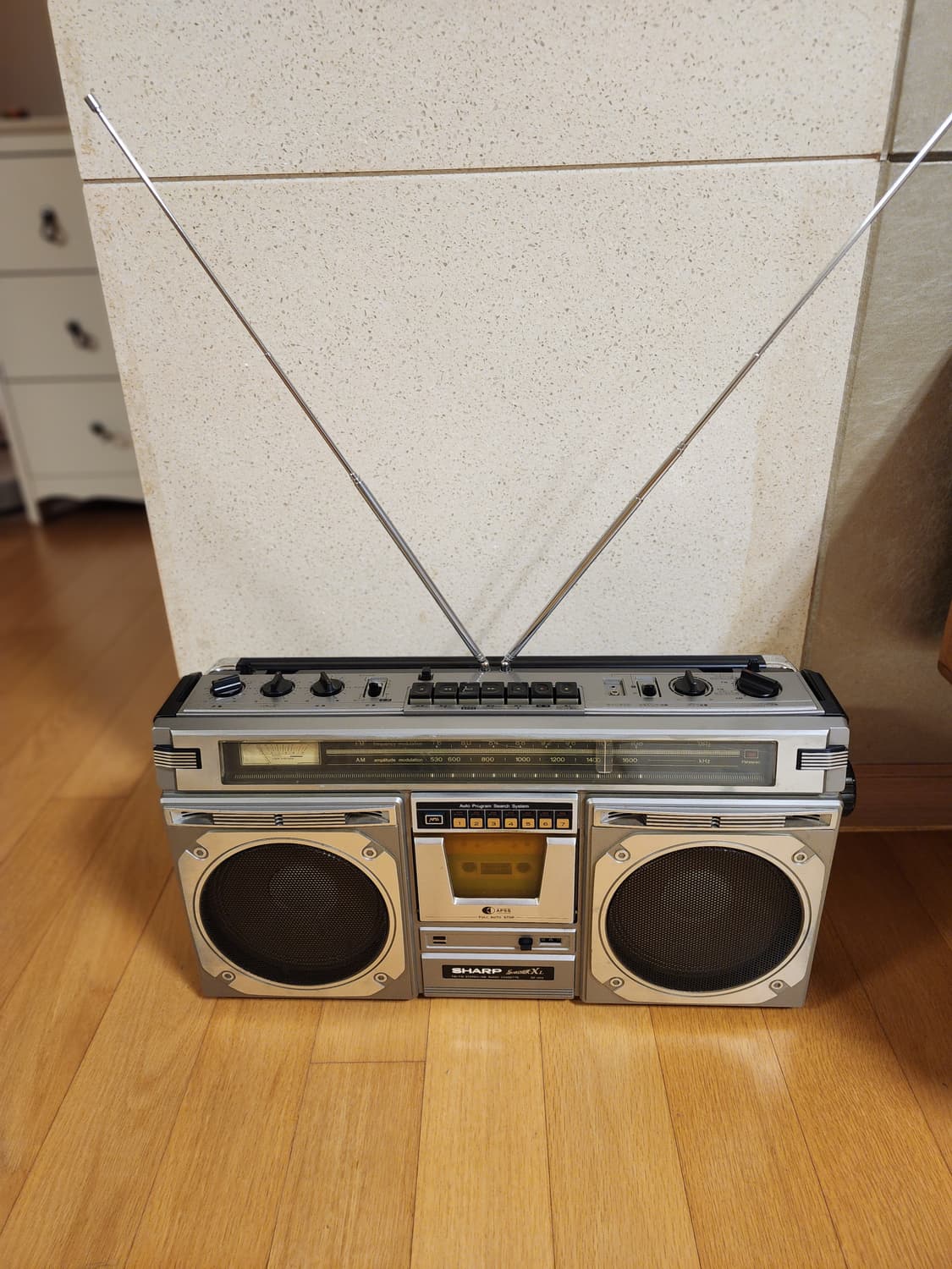 일본 샤프 빈티지 카세트 플레이어 GF-204 상품이미지1