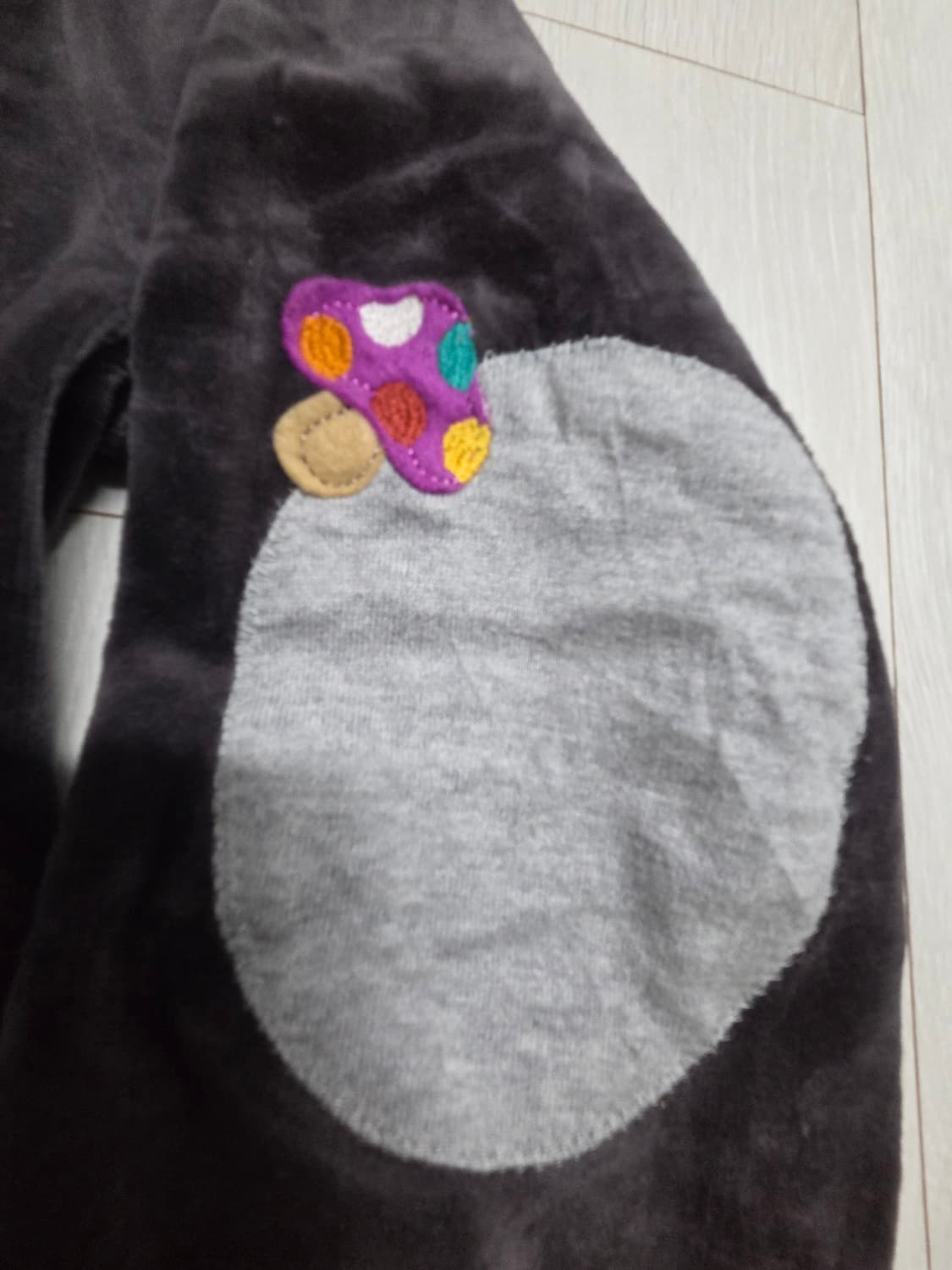 rough 버섯 패치 후드집업 상품이미지5