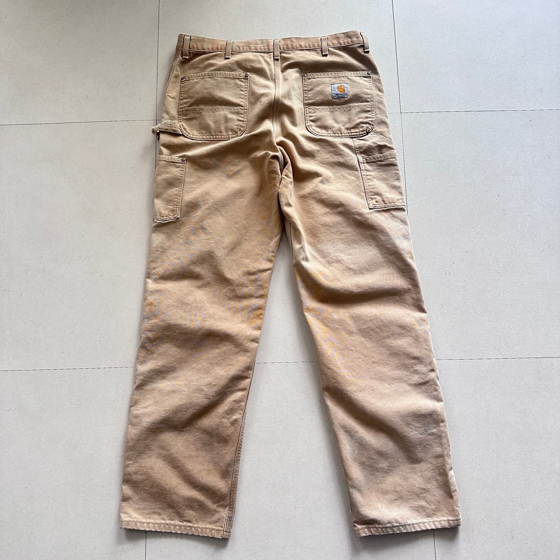 칼하트 B01 더블니 덩가리 팬츠 된장색 38사이즈 상품이미지6