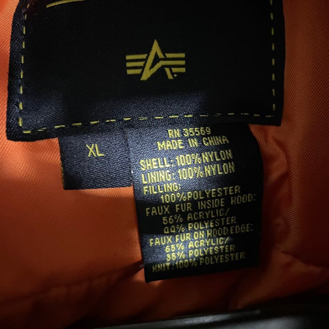 알파인더스트리 N3B 파카 자켓 5995 상품이미지5