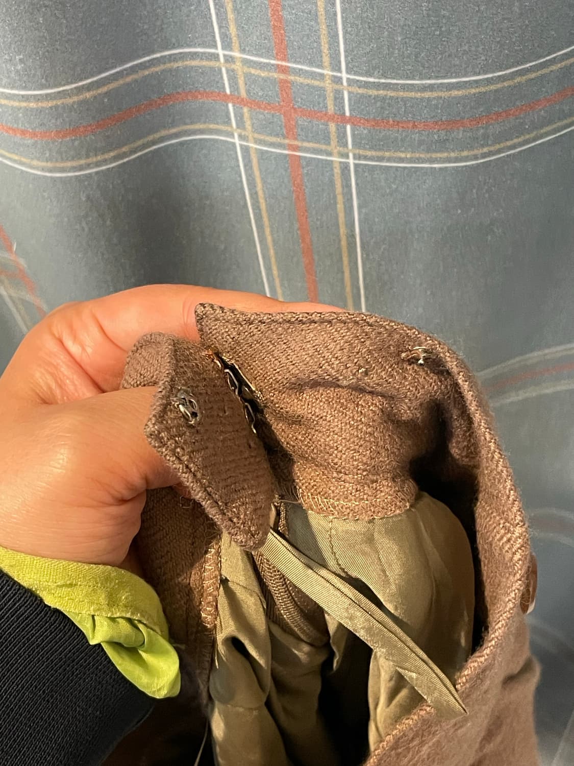 일본빈티지 버튼디테일 핀턱스커트 상품이미지6