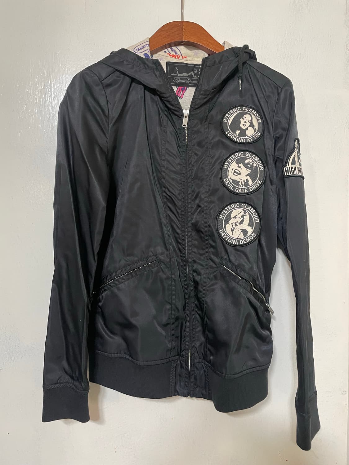 히스테릭글래머 나일론 쟈켓 상품이미지3