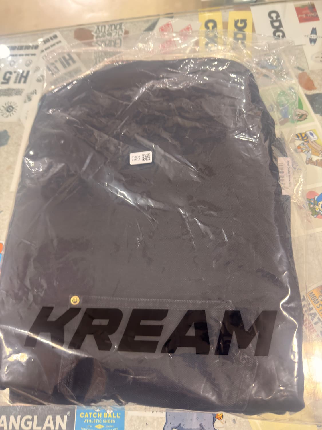 칼하트 WIP 내쉬 더블니 블랙 워시드 팬츠 상품이미지3