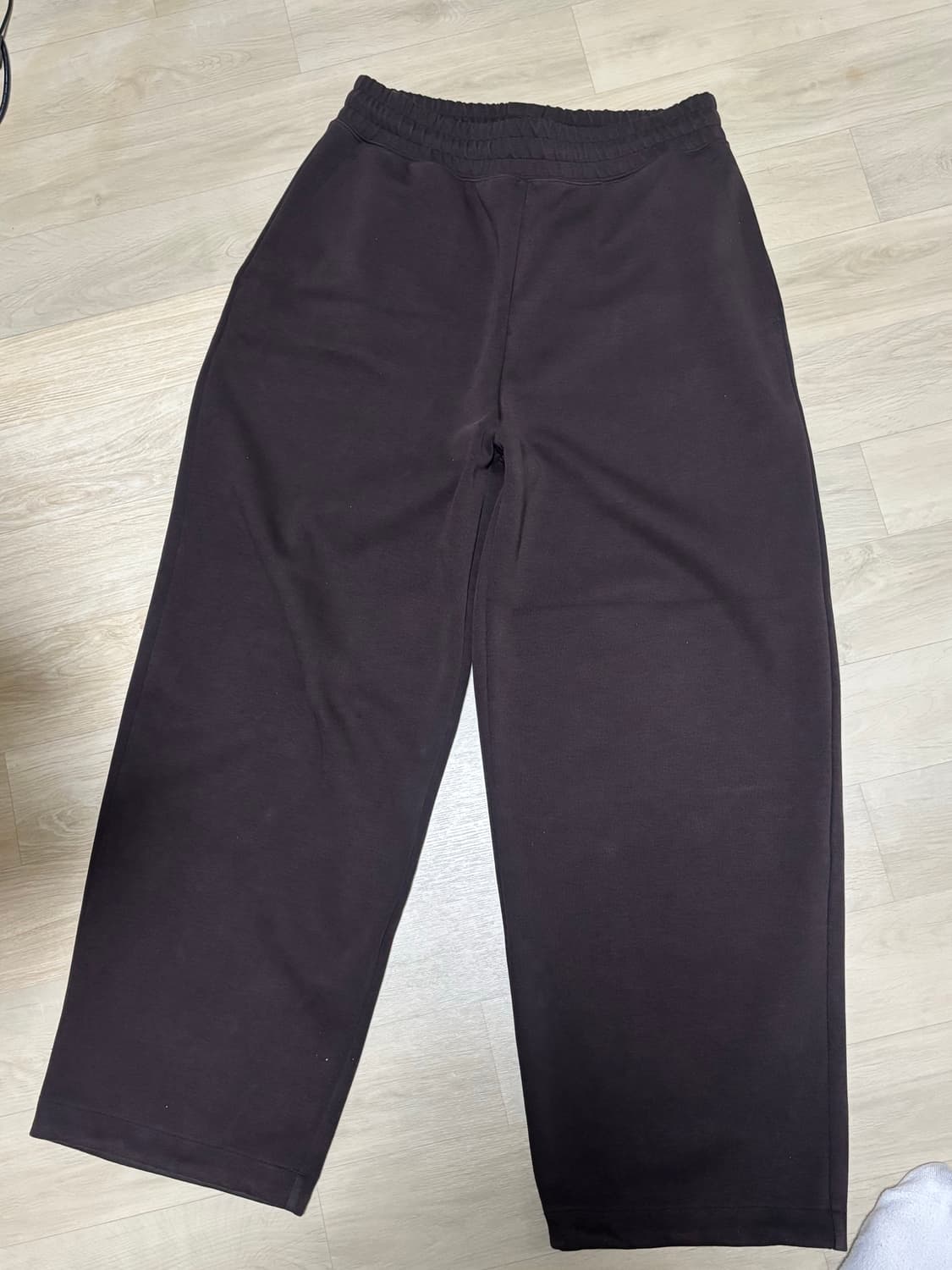 유니클로 스웨트와이드팬츠(다리길이66~72cm) 상품이미지1