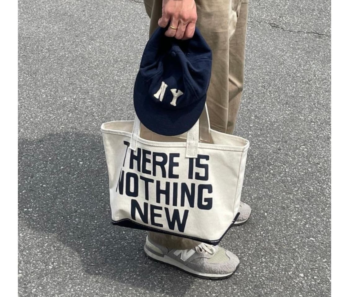컬렉트피시스 THERE IS NOTHING NEW 토트백 상품이미지4