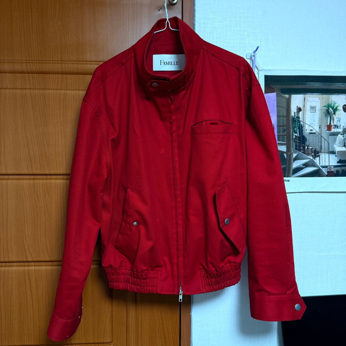 레드 해링턴 자켓 노이스맛 상품이미지4