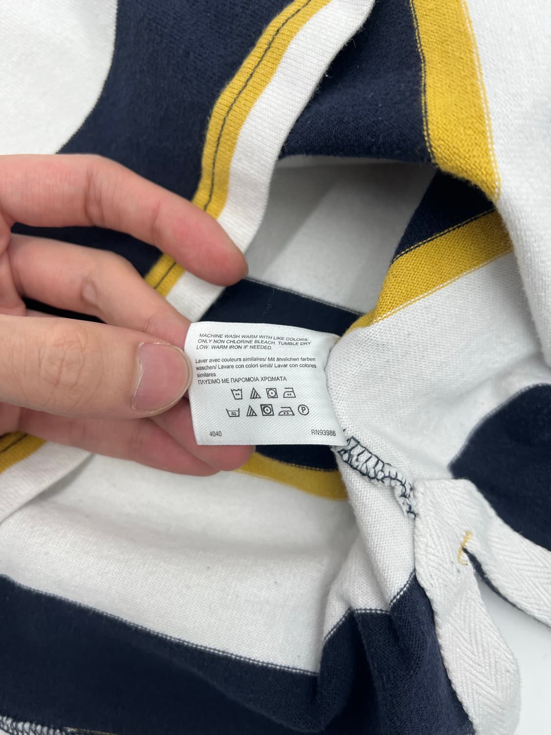 브룩스 브라더스 럭비 PK 긴팔 티셔츠 상품이미지4