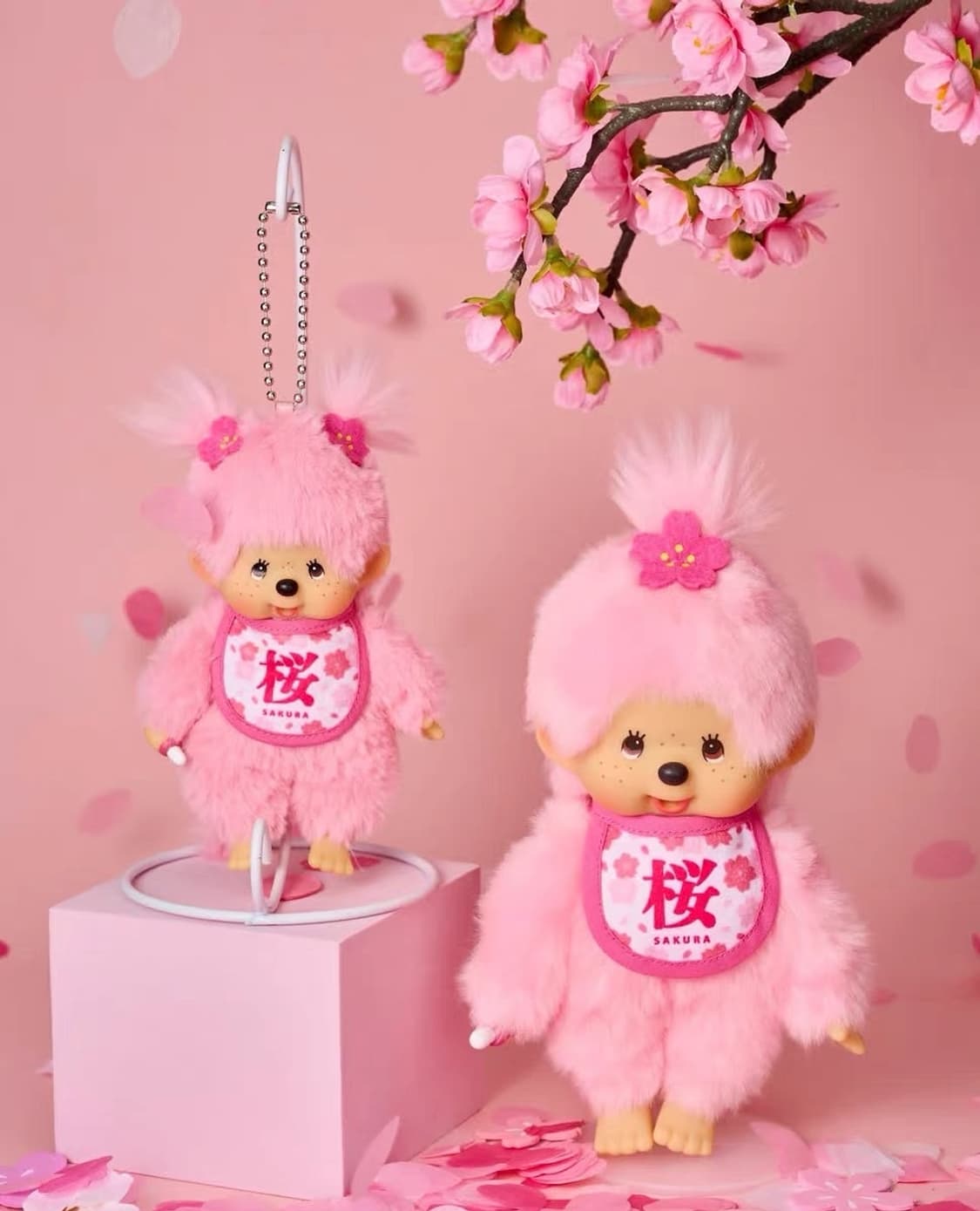 몬치치 신상 사쿠라 벚꽃 키링 인형 세트🌸 상품이미지1