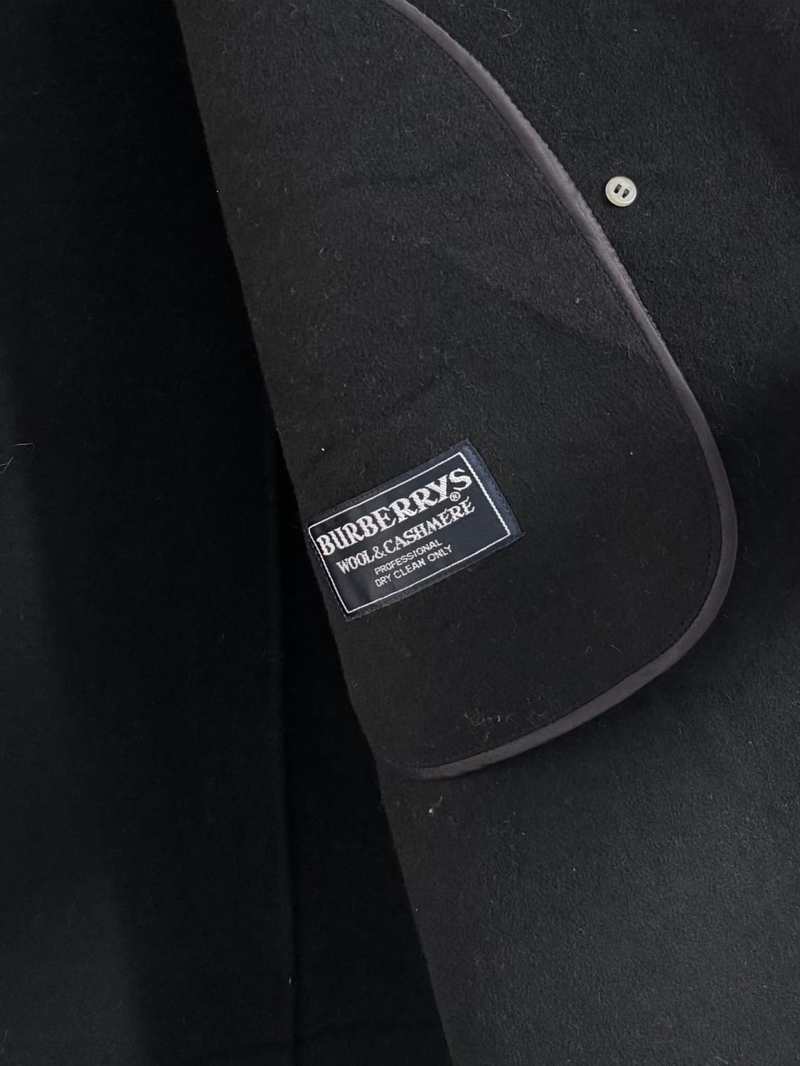 Burberry 버버리 블랙 더블 브레스트 롱코트 상품이미지8