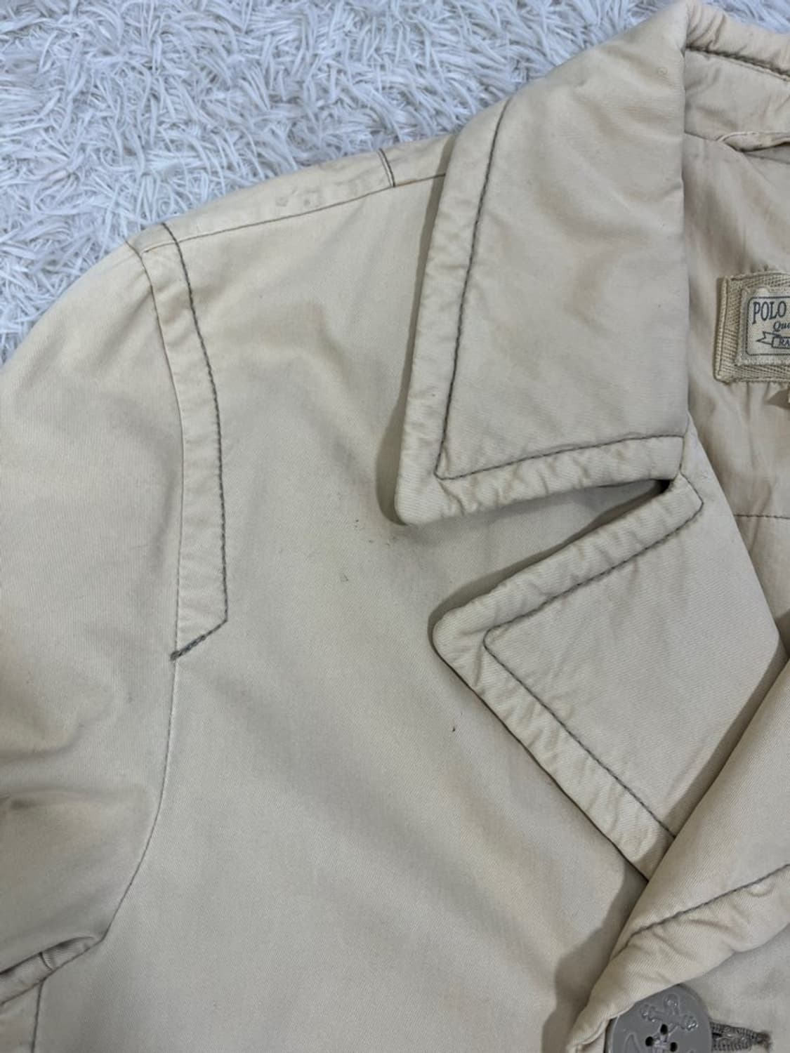 폴로진스컴퍼니 미해군 누빔 롱 코트/#2692 상품이미지2