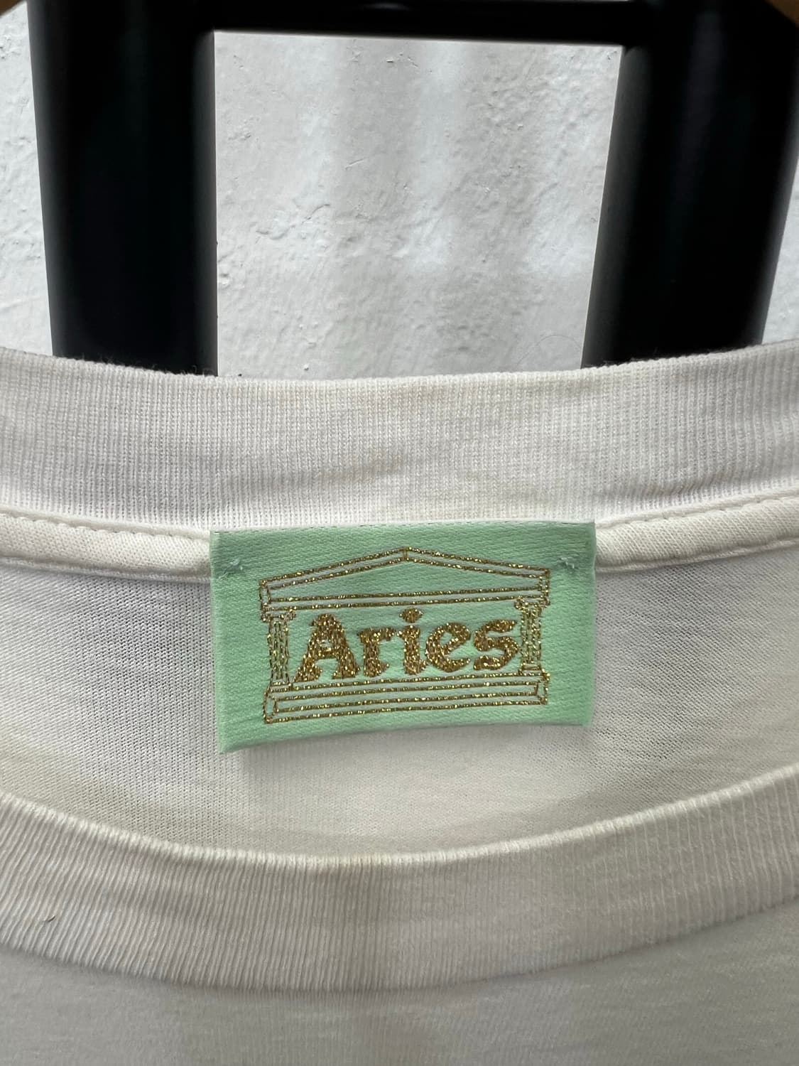 정품) Aries 에리즈 남성 오버핏 반팔티 XL 상품이미지5
