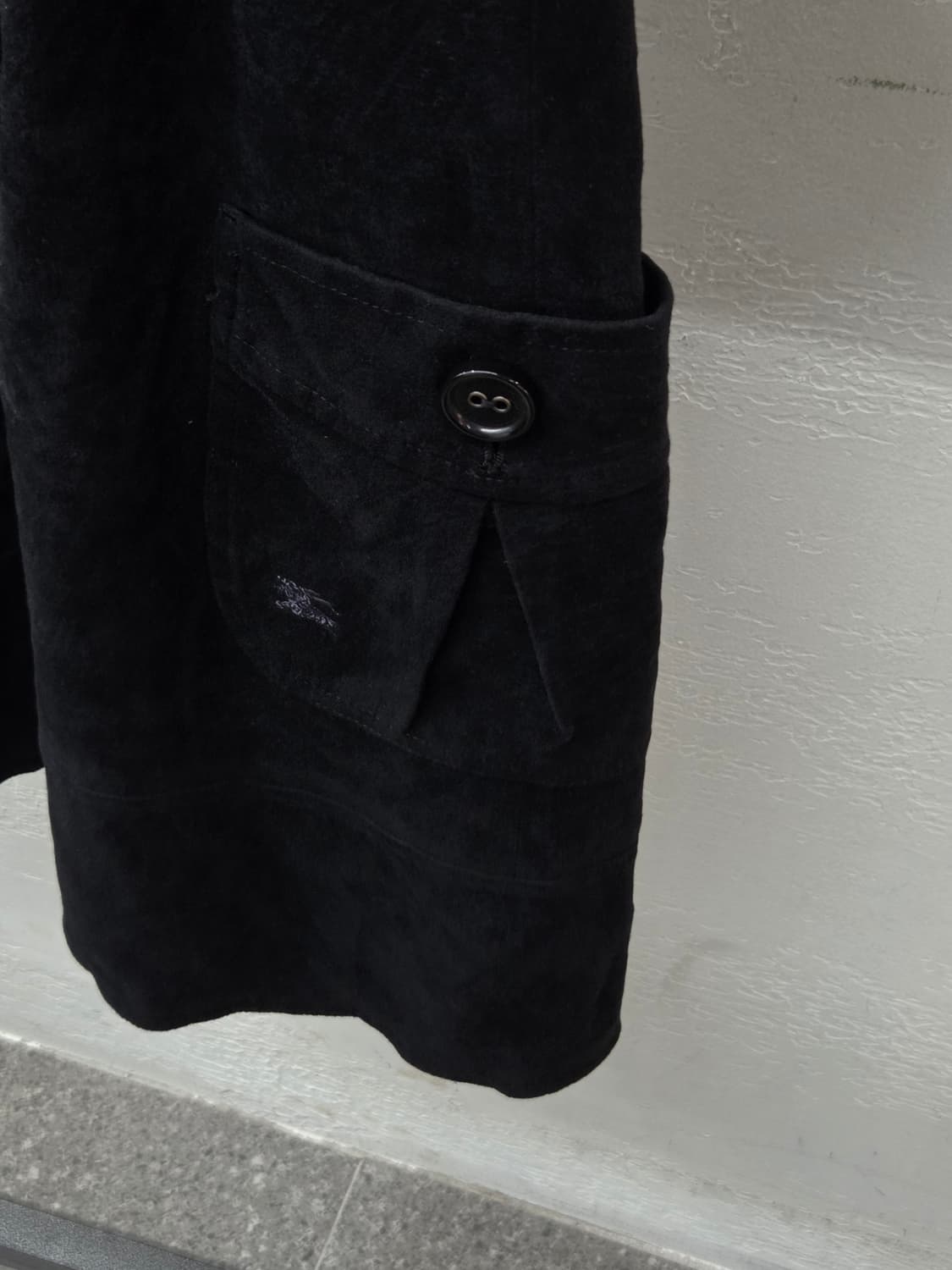 Burberry 버버리 블랙 라운드넥 퍼프원피스 상품이미지4