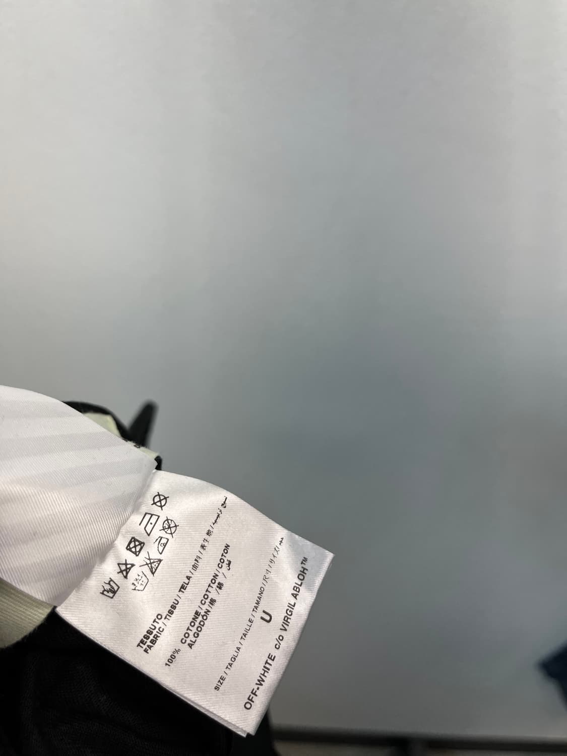 여) 오프화이트 블랙 볼캡 상품이미지5