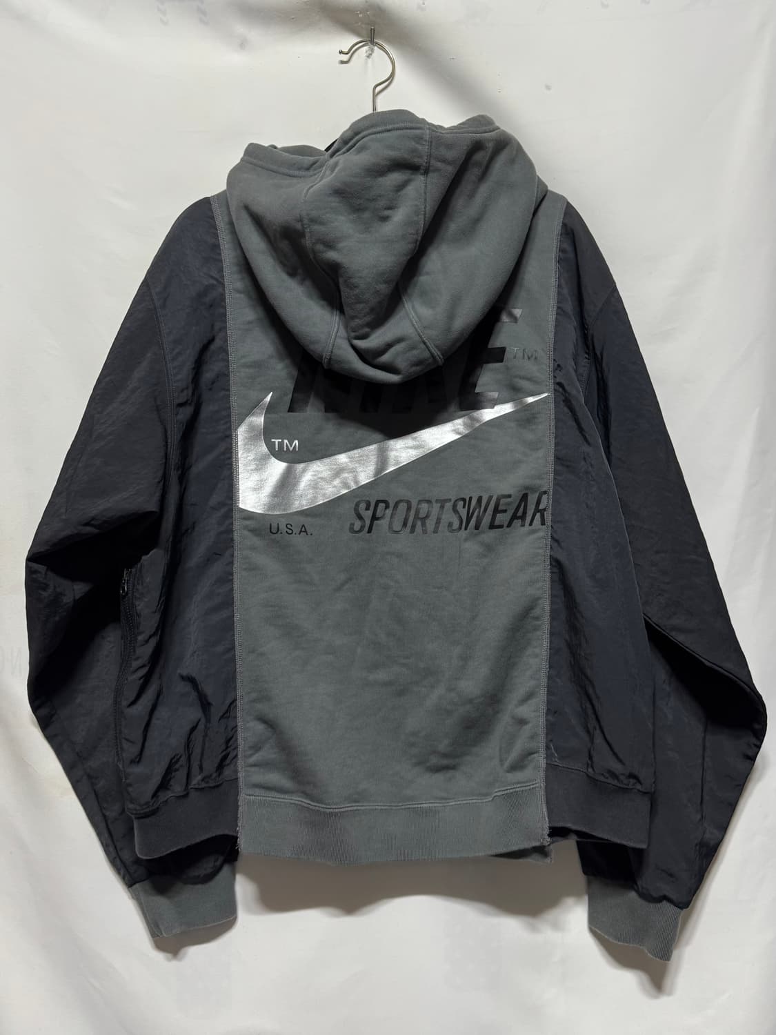 S 나이키 BRS 아이언그레이 후드티 상품이미지2