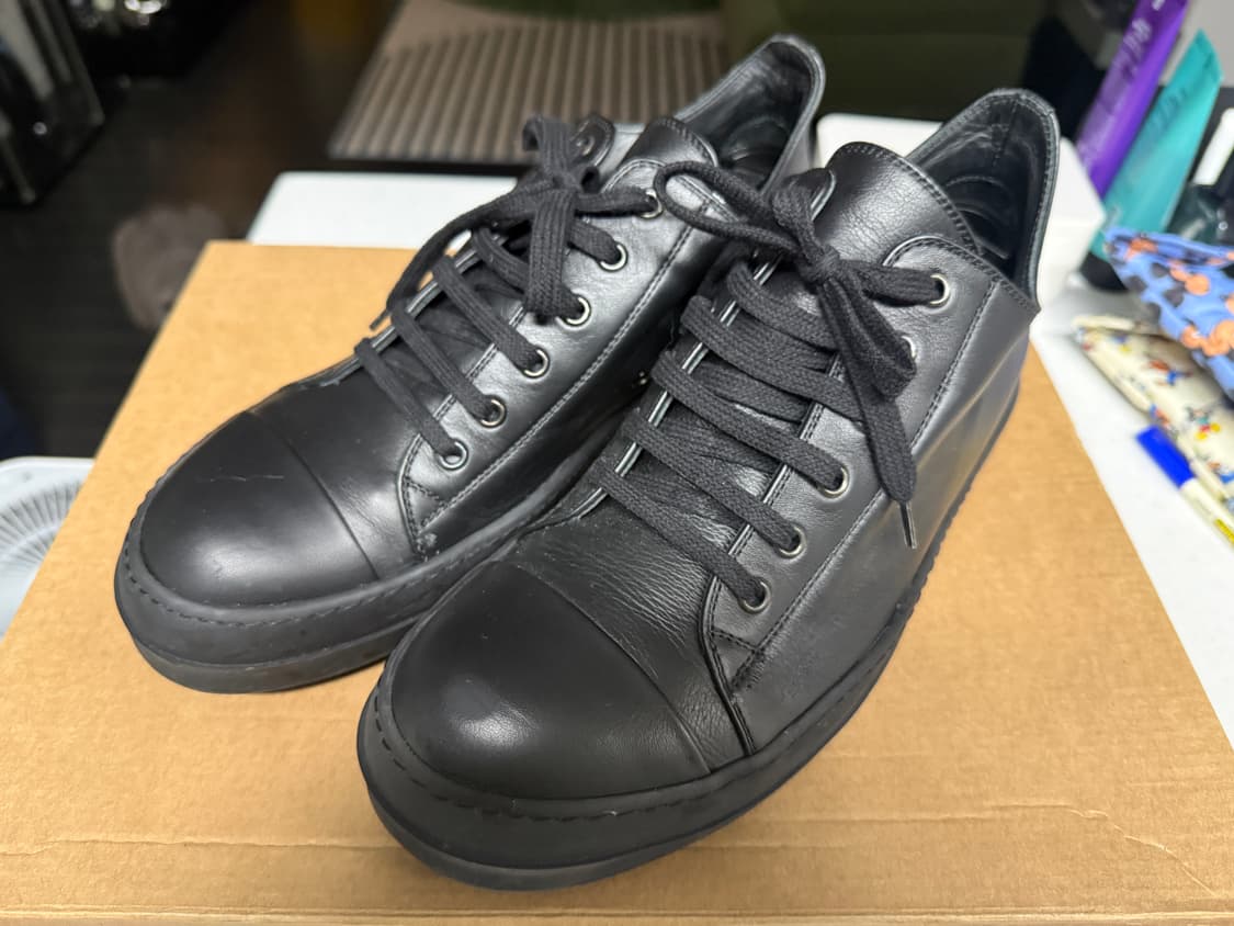 릭오웬스 라몬즈(릭컨) 블랙 상품이미지1