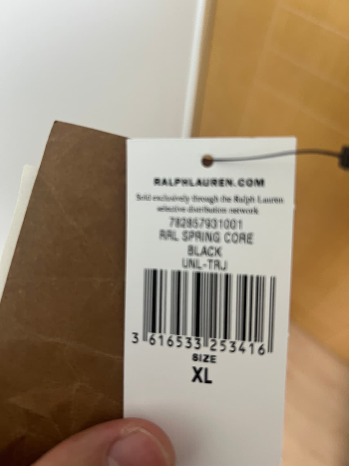 더블알엘 리랜드 블랙 lot271 XL 상품이미지3