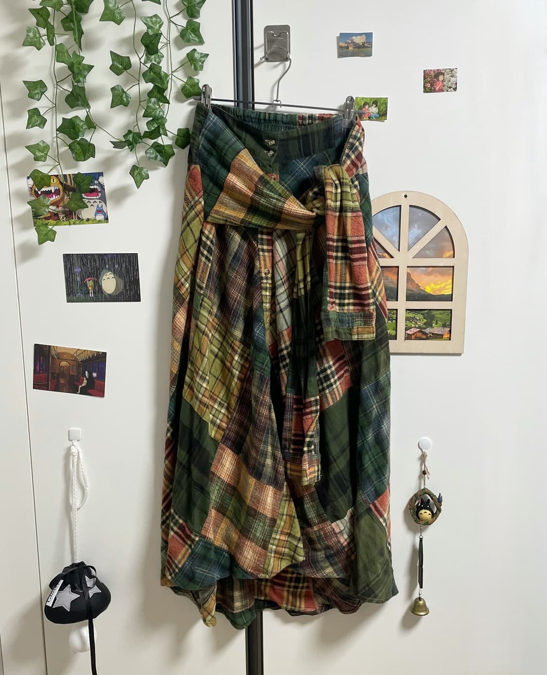 패치 스커트 #롱스커트 #패치워크 상품이미지4