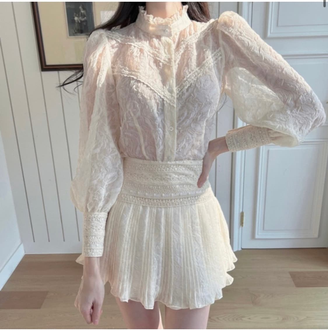 라벨르블랑 로즈데떼 투피스 상품이미지2