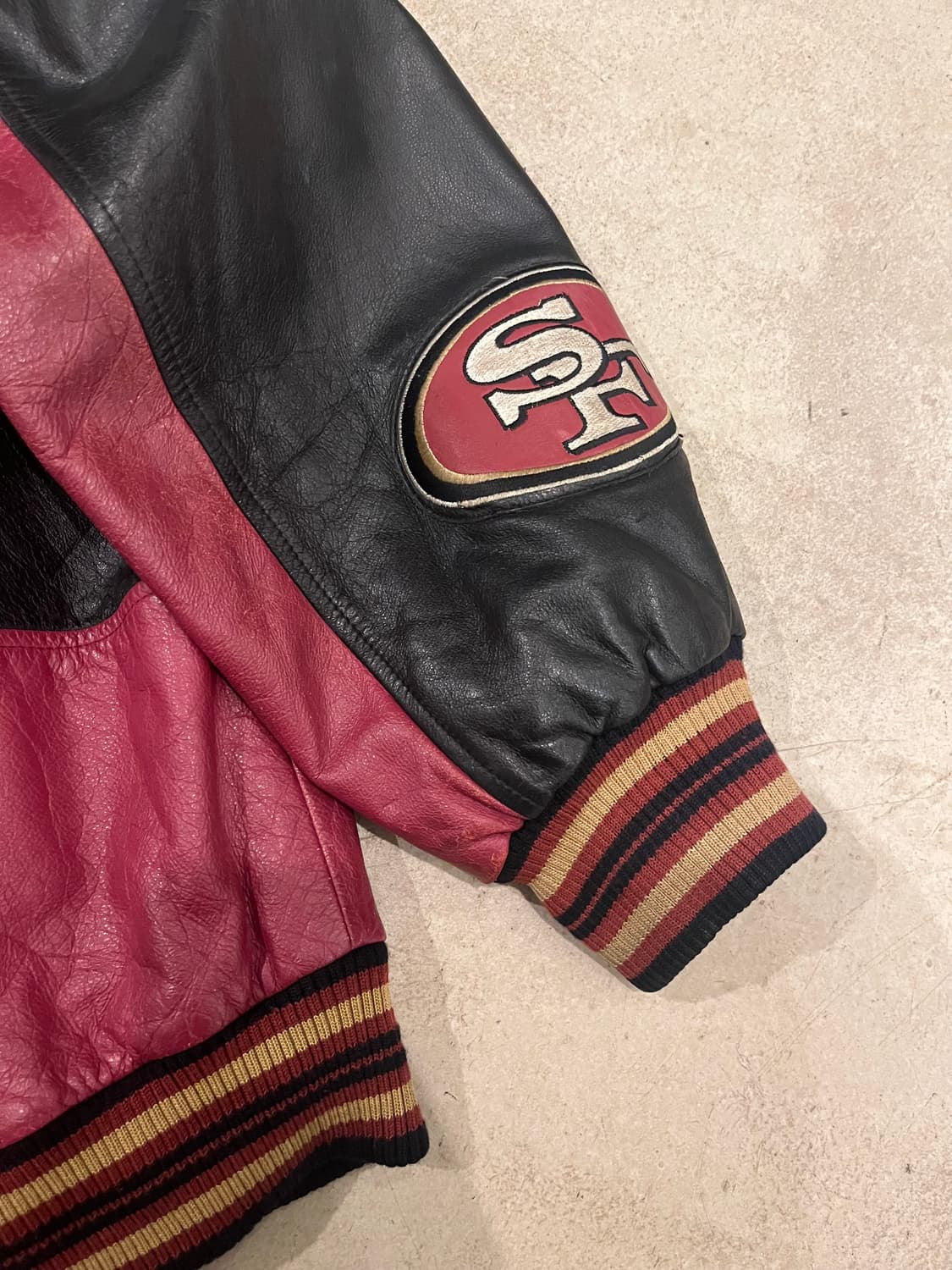 빈티지 G-lll 샌프란시스코 49ERS 레더자켓 상품이미지5