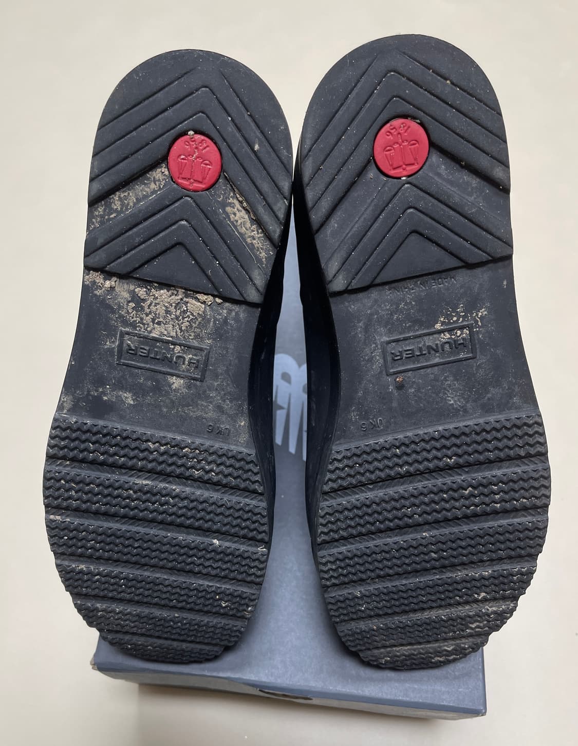 헌터(Hunter) 오리지널 플레이 숏 블랙 레인 부츠 상품이미지7