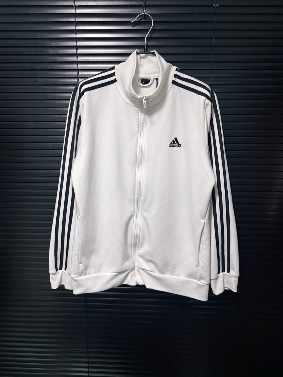 아디다스 화이트 흰색 져지 저지 집업 트랙탑 코리아 대한민국 한국 XL 상품이미지3