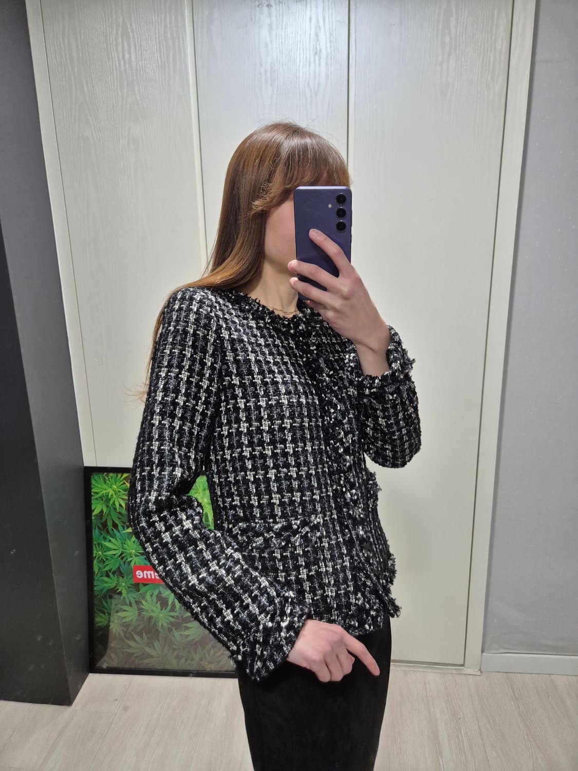블랙레이디 트위드 자켓 상품이미지9