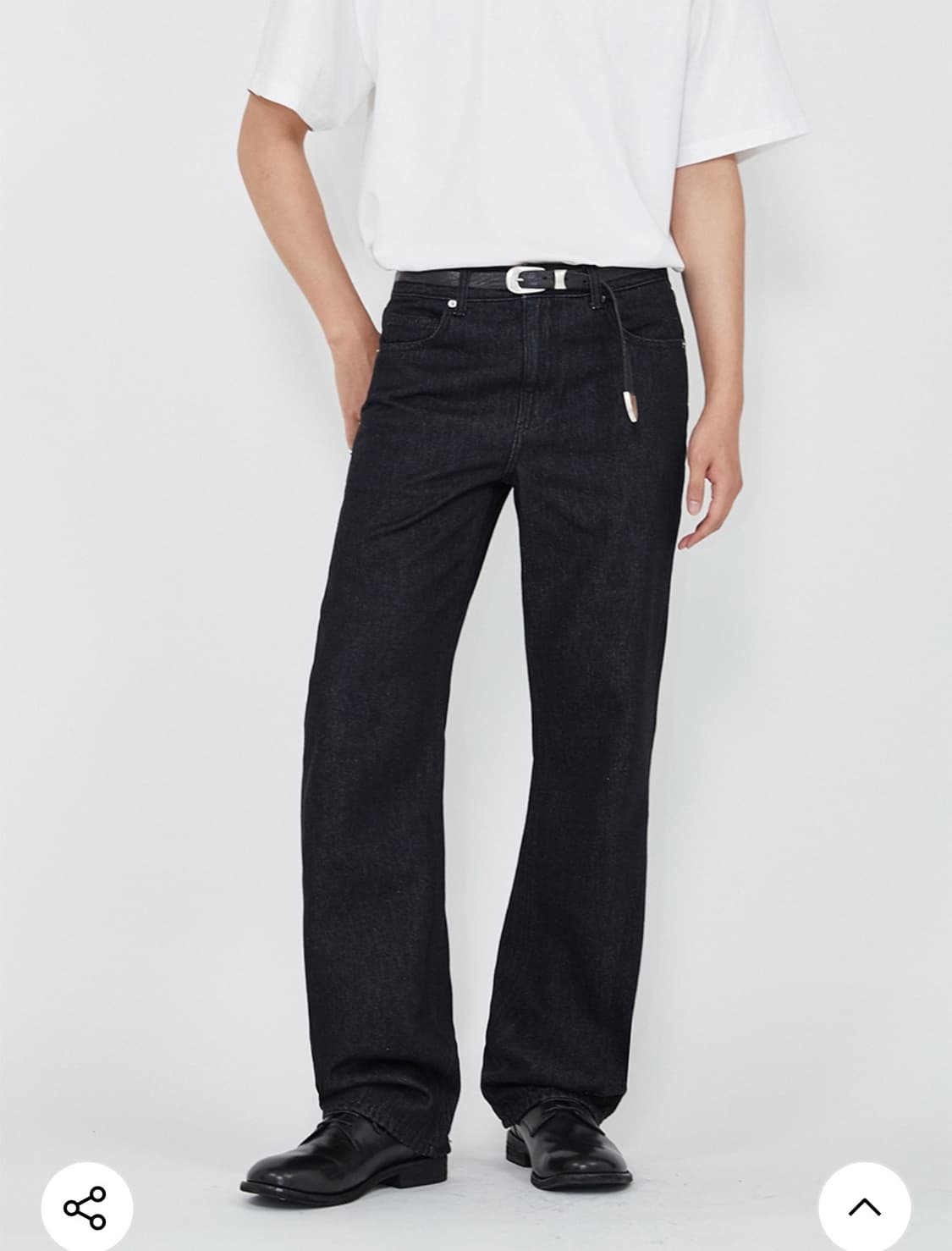 Semi flare wide 04 - Berlin black 상품이미지2