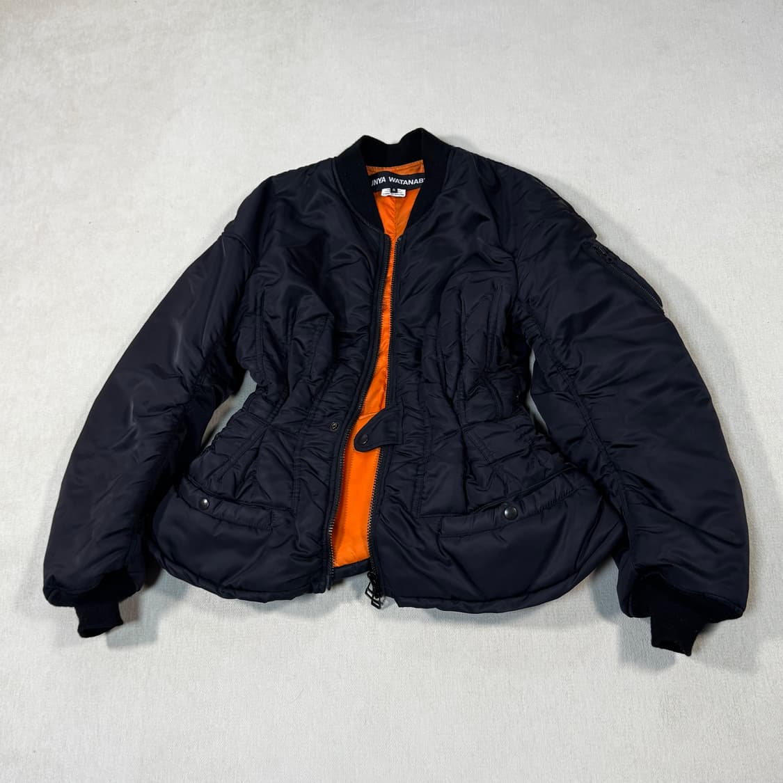 Nylon Corseted Bomber Jacket 상품이미지2